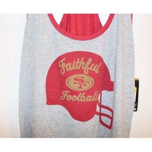 Nike Small San Francisco 49ers Faithful Tank Top
